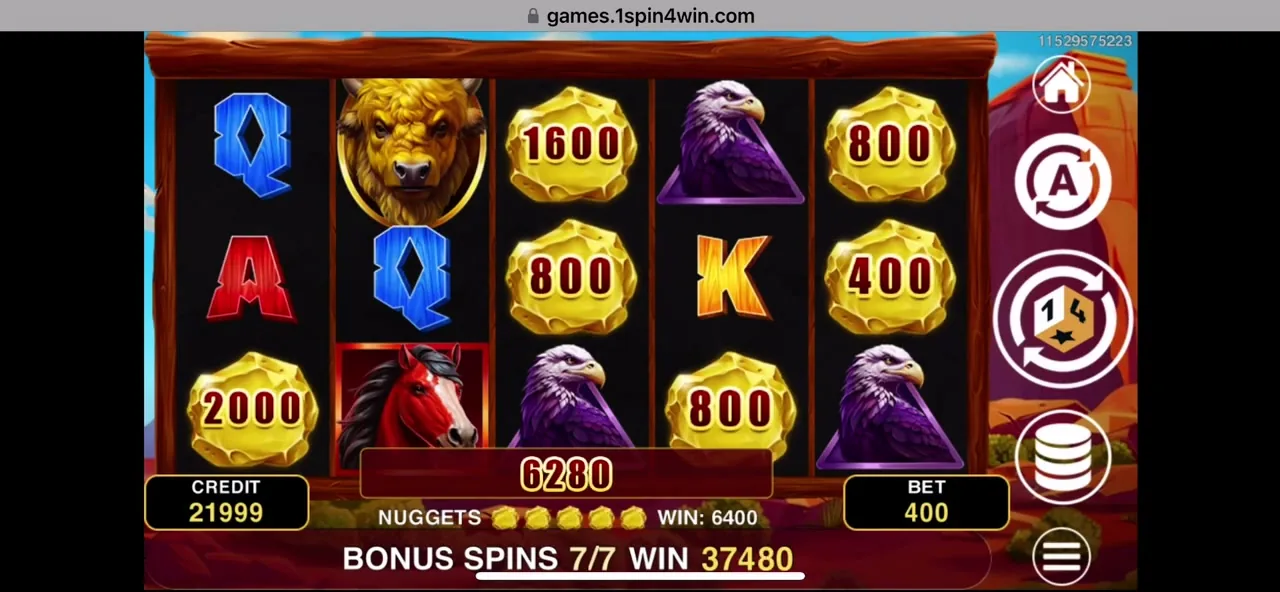Buffalo's Wealth Win Spins con Paysafecard