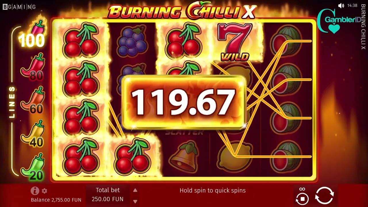 Burning Chilli X — Paysafecard