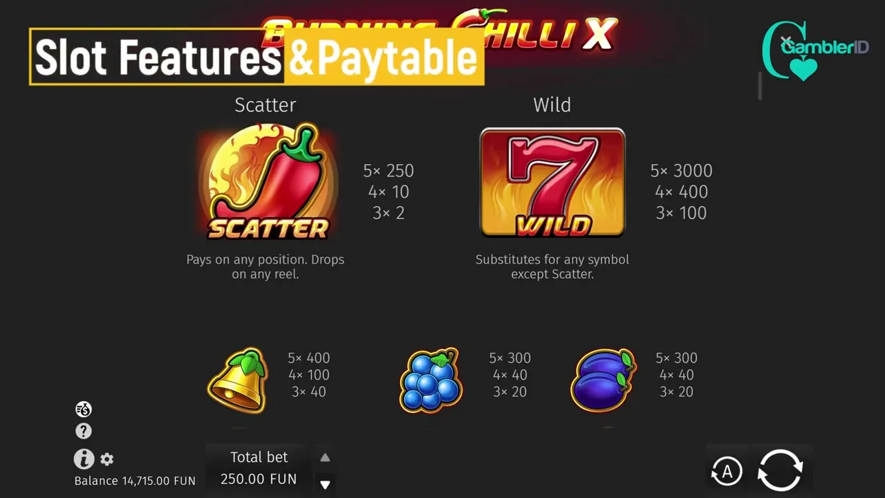 Burning Chilli X con Paysafecard