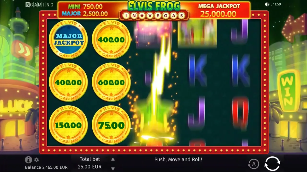 Elvis Frog in Vegas — casino con Paysafecard