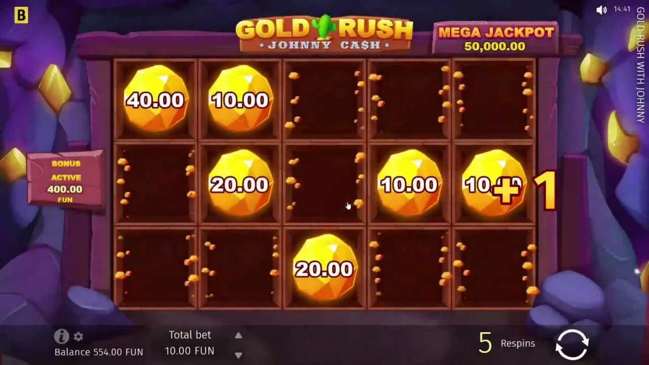 Gold Rush with Johnny Cash — Paysafecard