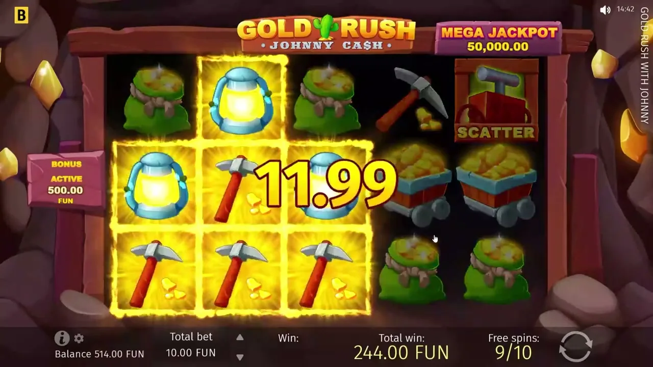 Gold Rush with Johnny Cash — casino con Paysafecard