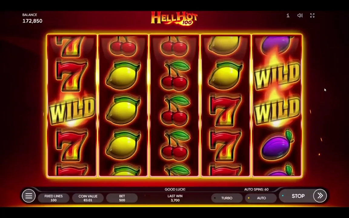 Hell Hot 100 con Paysafecard
