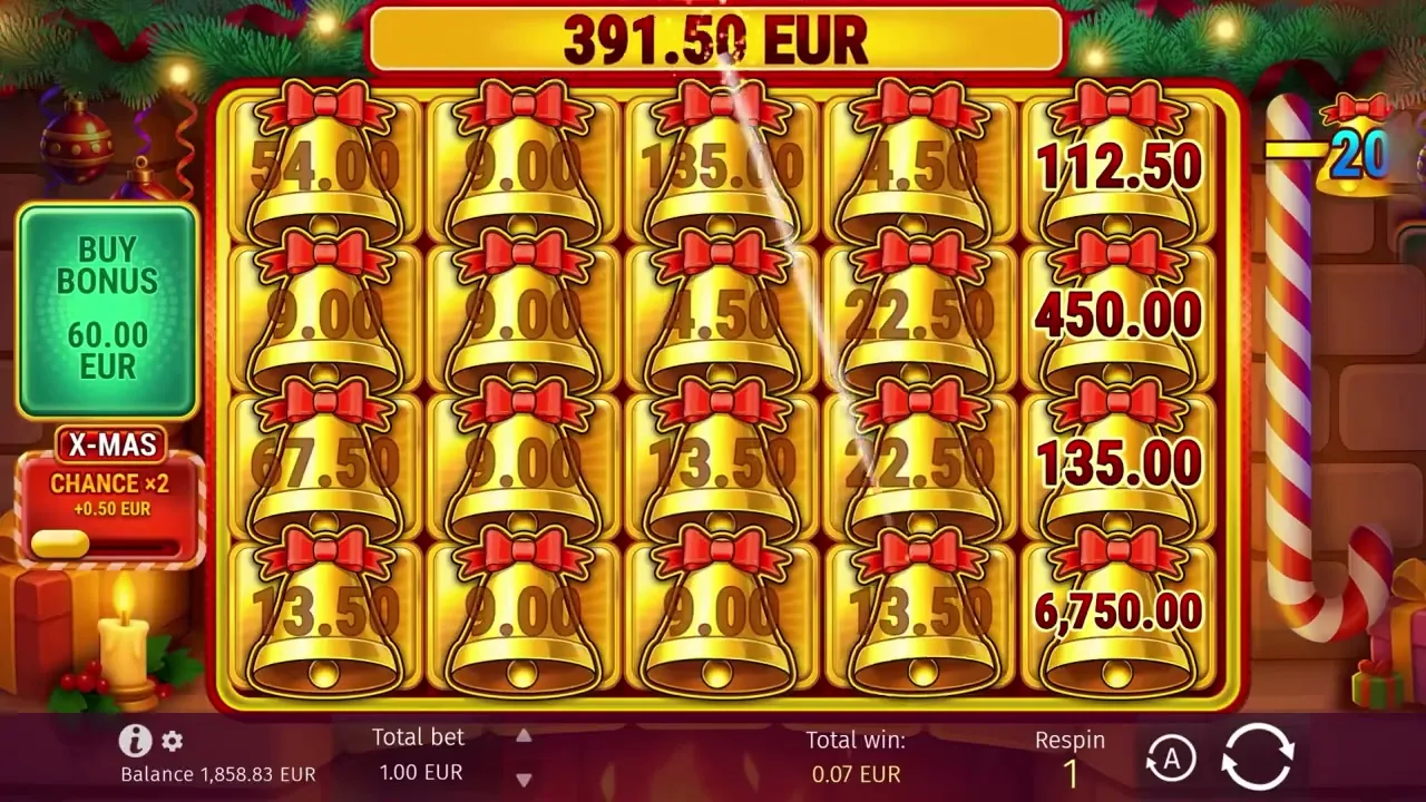 Hot Chilli Bells con Paysafecard