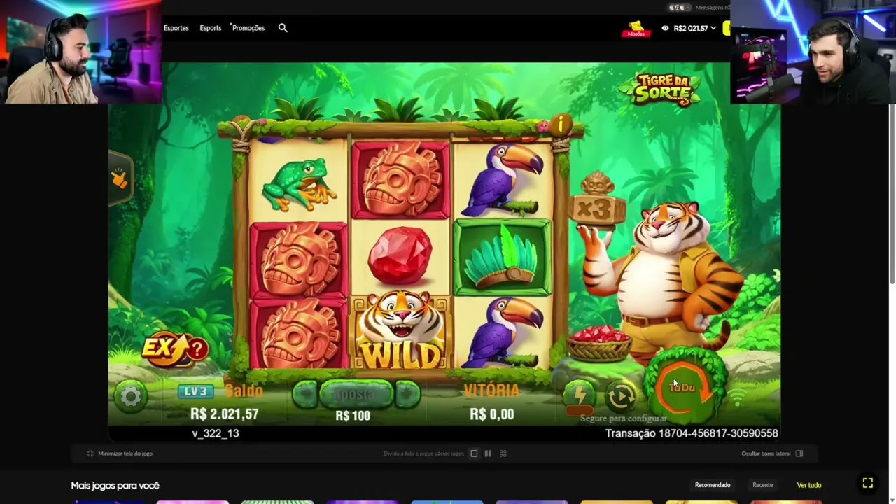 Luck of Tiger con Paysafecard