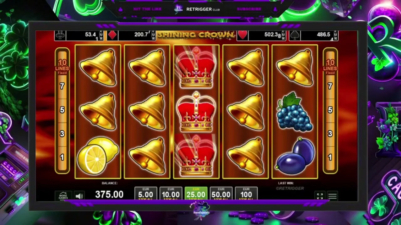 Shining Crown con Paysafecard
